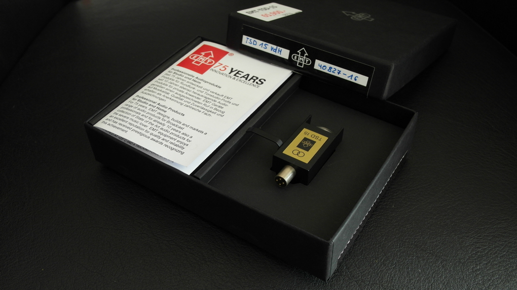 New EMT TSD 15 vdH #716 MC Phono cartridge + Setup ไฟน์จูน สอบถามเพิ่มเติมได้ครับ โทร. 084 560 3199